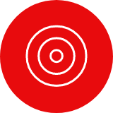 seo content strategy target icon